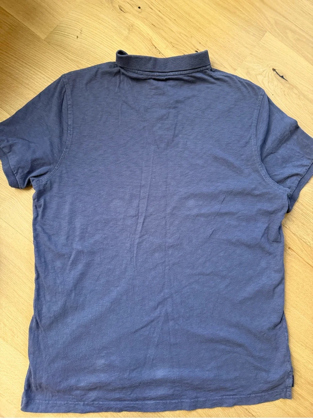 J.Crew Men’s Cotton Polo Shirt Navy Blue Size Large